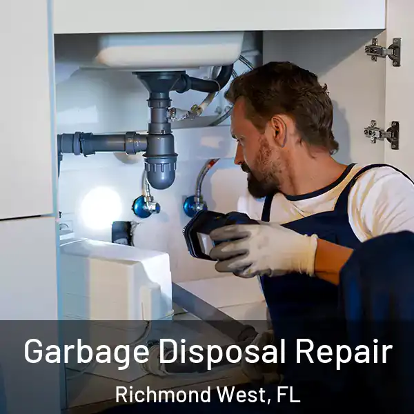  Garbage Disposal Repair Richmond West, FL