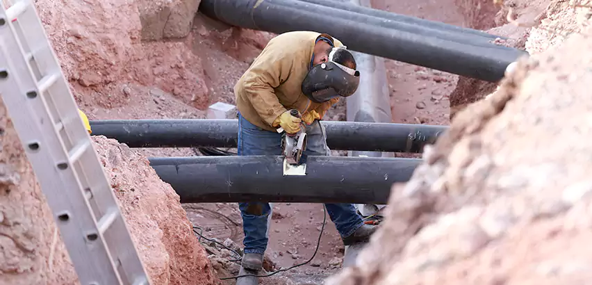 Cast Iron Sewer Pipe Replacement in Richmond West